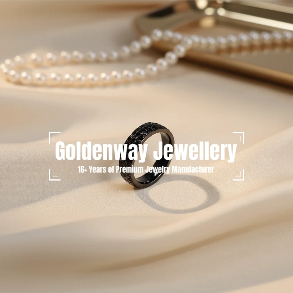 Goldenway Dark Luxury S925 Sterling Silver Black Diamond CZ Two-layers Eternity Band Cool Infinity Rings for Women Men Jewelry
Goldenway Dark Luxury S925 Sterling Silver Black Diamond CZ Two-layers Eternity Band Cool Infinity Rings for Women Men Jewelry