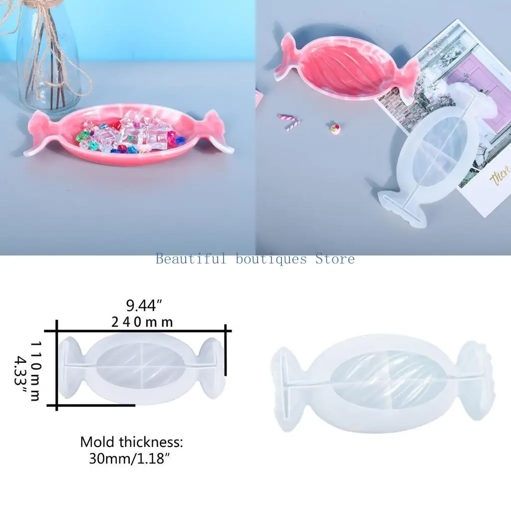U4LF DIY Crafts Tool Crystal Epoxy Resin Mold Candy Plate Dish Casting Silicone Mould
U4LF DIY Crafts Tool Crystal Epoxy Resin Mold Candy Plate Dish Casting Silicone Mould