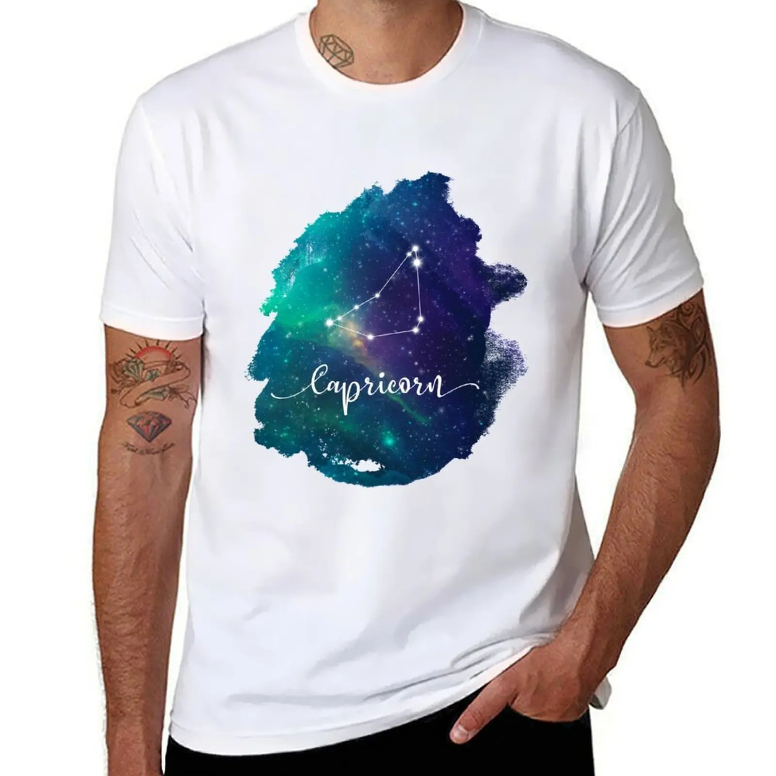 Zodiac Capricorn Constellation Galaxy, Capricorn Zodiac Horoscope T-Shirt men t shirt cotton 100% mens graphic t shirts T-Shirt
Zodiac Capricorn Constellation Galaxy, Capricorn Zodiac Horoscope T-Shirt men t shirt cotton 100% mens graphic t shirts T-Shirt