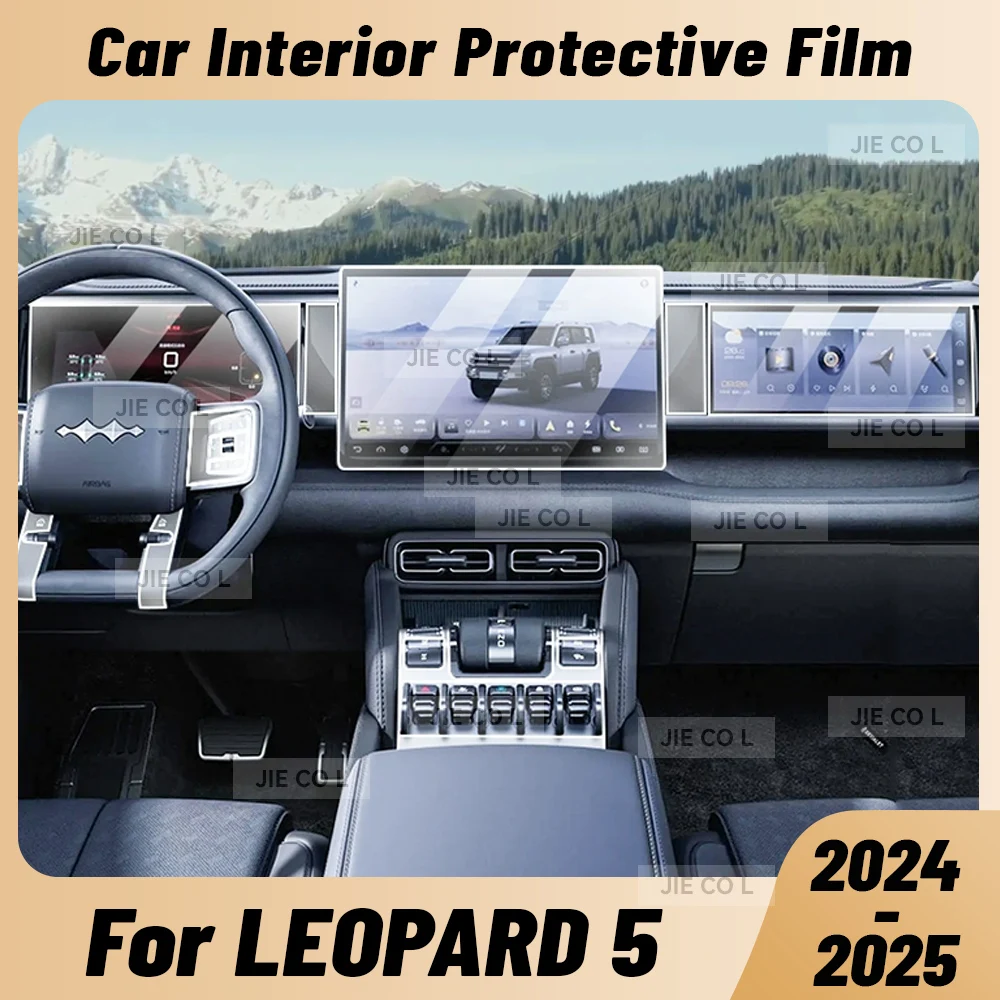 For LEOPARD 5 2024 2025 Anti-scratch Car Interior Center Console Media Dashboard Navigation TPU Protector Film
For LEOPARD 5 2024 2025 Anti-scratch Car Interior Center Console Media Dashboard Navigation TPU Protector Film