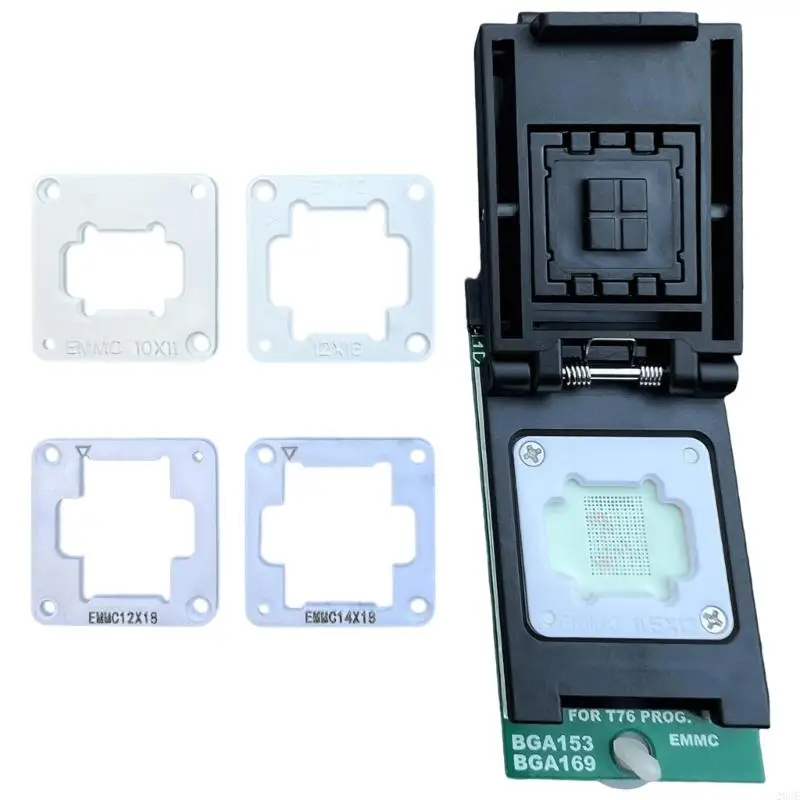 20ce EMMC BGA153 BGA169 Адаптер IC Socket для программиста T76 с держателем с двойной головкой
20ce EMMC BGA153 BGA169 Адаптер IC Socket для программиста T76 с держателем с двойной головкой