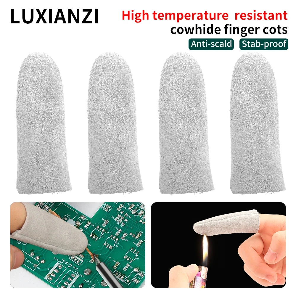 LUXIANZI 6 шт., сварочные напальчники, теплозащитный чехол для ручного шлифования, сварщиков, пайки, ремонта, высокотемпературные защитные перчатки
LUXIANZI 6 шт., сварочные напальчники, теплозащитный чехол для ручного шлифования, сварщиков, пайки, ремонта, высокотемпературные защитные перчатки