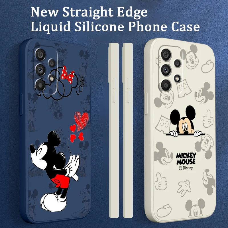 Phone Case For Samsung Galaxy A73 A53 A54 A34 A14 A13 A03 A03S A72 A52 A32 5G Mickey Minnie Disney Cartoon Liquid Rope Cover
Phone Case For Samsung Galaxy A73 A53 A54 A34 A14 A13 A03 A03S A72 A52 A32 5G Mickey Minnie Disney Cartoon Liquid Rope Cover