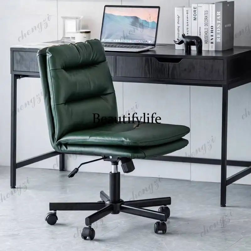 TTT Adjustable Nordic Office Chair Armrest Modern Wheels Oversized Computer Chair Design Comfortable Silla Oficina Office
TTT Adjustable Nordic Office Chair Armrest Modern Wheels Oversized Computer Chair Design Comfortable Silla Oficina Office