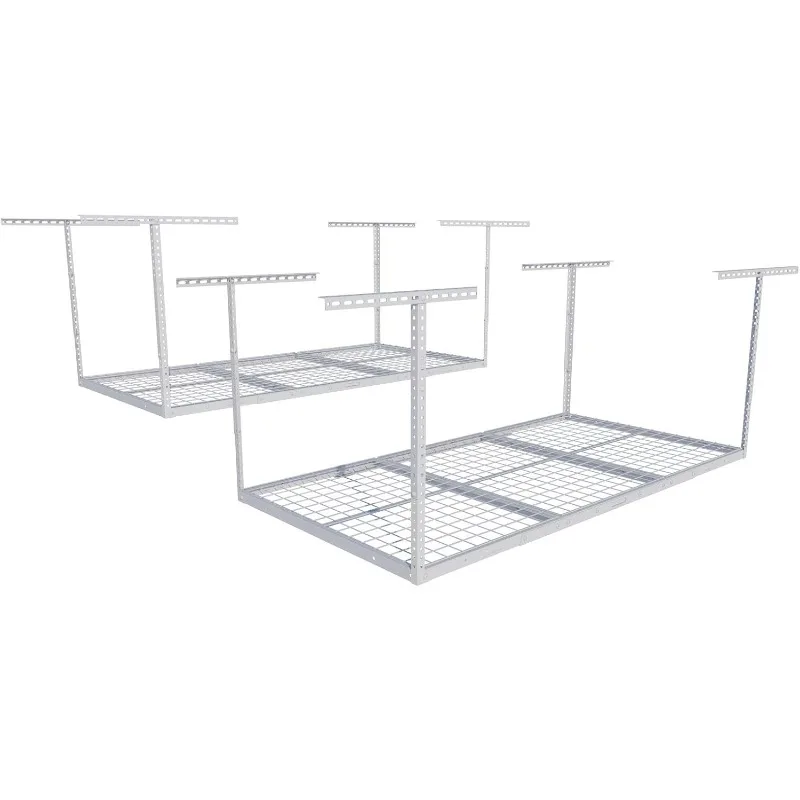 Great Discount.2 Pack 3x6 Overhead Garage Storage Adjustable Ceiling Rack 900lbs Total Weight Capacity, White
Great Discount.2 Pack 3x6 Overhead Garage Storage Adjustable Ceiling Rack 900lbs Total Weight Capacity, White