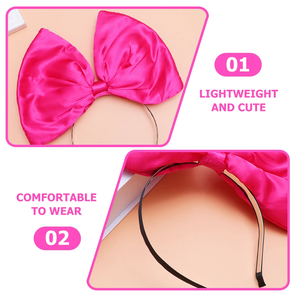 Bowknot Headband Women Hair Bands Cute Oversized Holiday Party Accessories Christmas New Year Hoop Hair Tools Styling
Bowknot Headband Women Hair Bands Cute Oversized Holiday Party Accessories Christmas New Year Hoop Hair Tools Styling