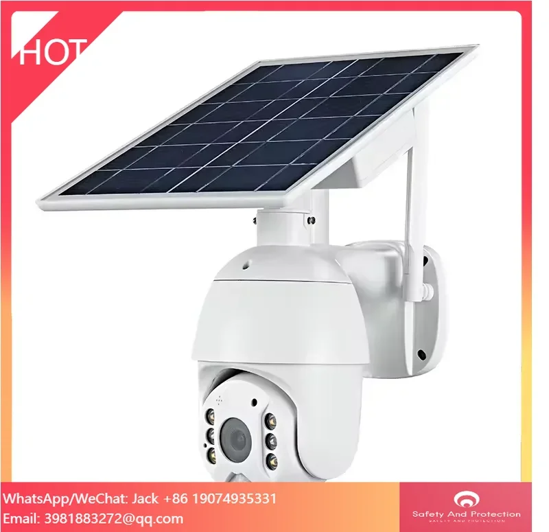 2/4 MP Advanced Solar-Powered Night Vision Surveillance PTZ WiFi Camera Waterproof & Intelligent
2/4 MP Advanced Solar-Powered Night Vision Surveillance PTZ WiFi Camera Waterproof & Intelligent