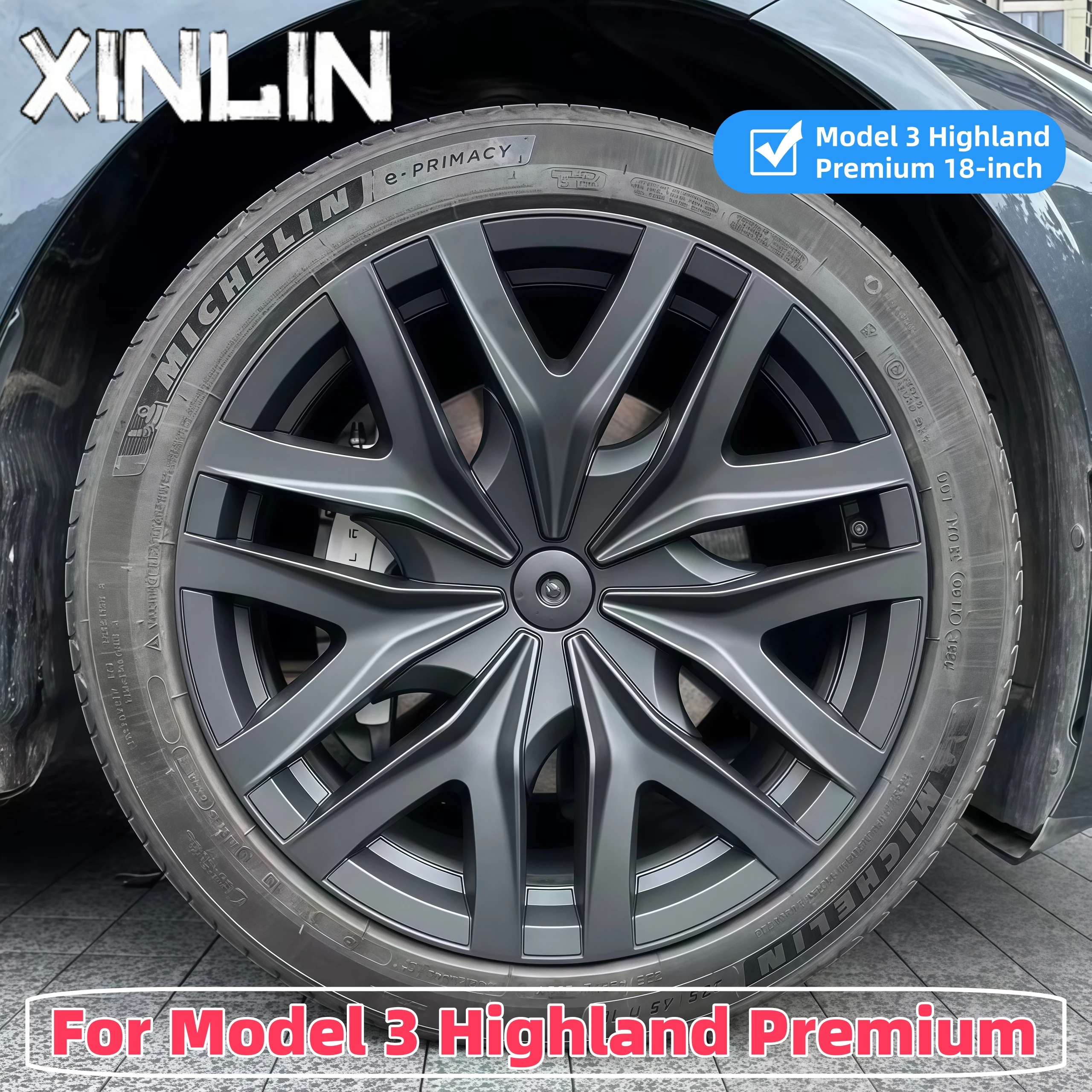 Комплект из 4 колпаков для Tesla Model 3 Highland, 18 дюймов, спортивный стиль, высокопроизводительные колпаки на колеса, полные накладки на диски, аксессуары для автомобилей 2024-2026 годов
Комплект из 4 колпаков для Tesla Model 3 Highland, 18 дюймов, спортивный стиль, высокопроизводительные колпаки на колеса, полные накладки на диски, аксессуары для автомобилей 2024-2026 годов