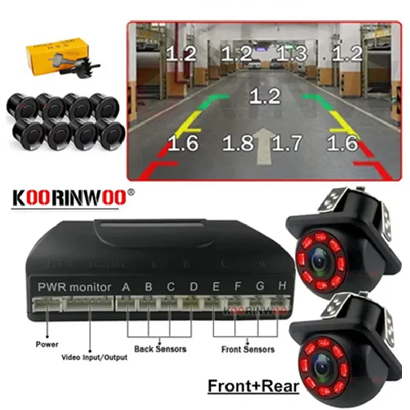 Parking Sensors For Cars Reversing Front Radar Kit Automotive Alarm Smart System For Android Radio Parktronic Electronic Devices
Parking Sensors For Cars Reversing Front Radar Kit Automotive Alarm Smart System For Android Radio Parktronic Electronic Devices