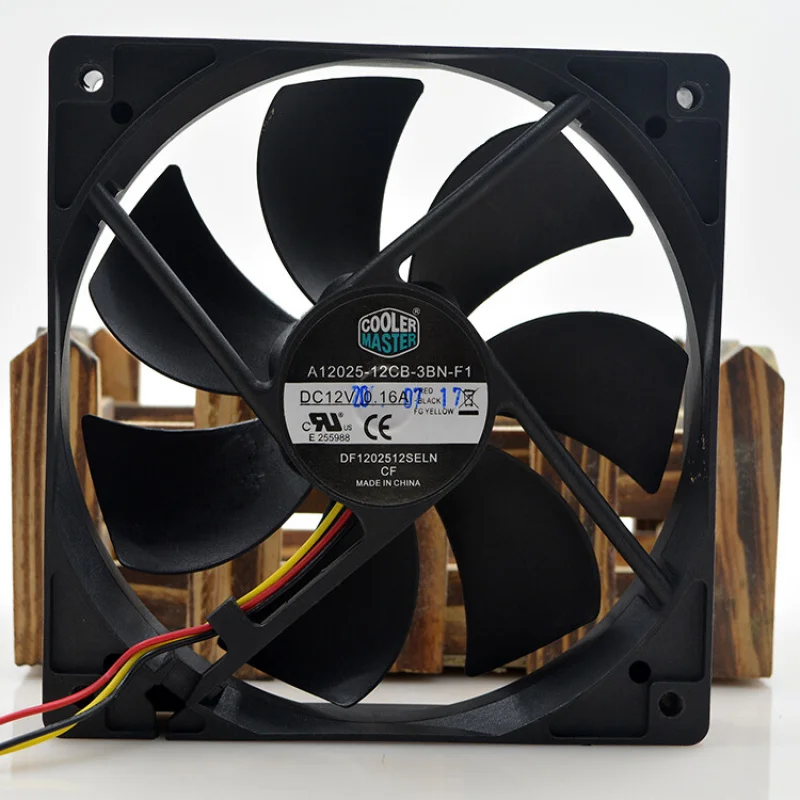 A+for CoolerMaster A12025-12CB-3B N-F1 120*120*25MM 12V 0.16A 3Pin Cooling Fan 12CM
A+for CoolerMaster A12025-12CB-3B N-F1 120*120*25MM 12V 0.16A 3Pin Cooling Fan 12CM