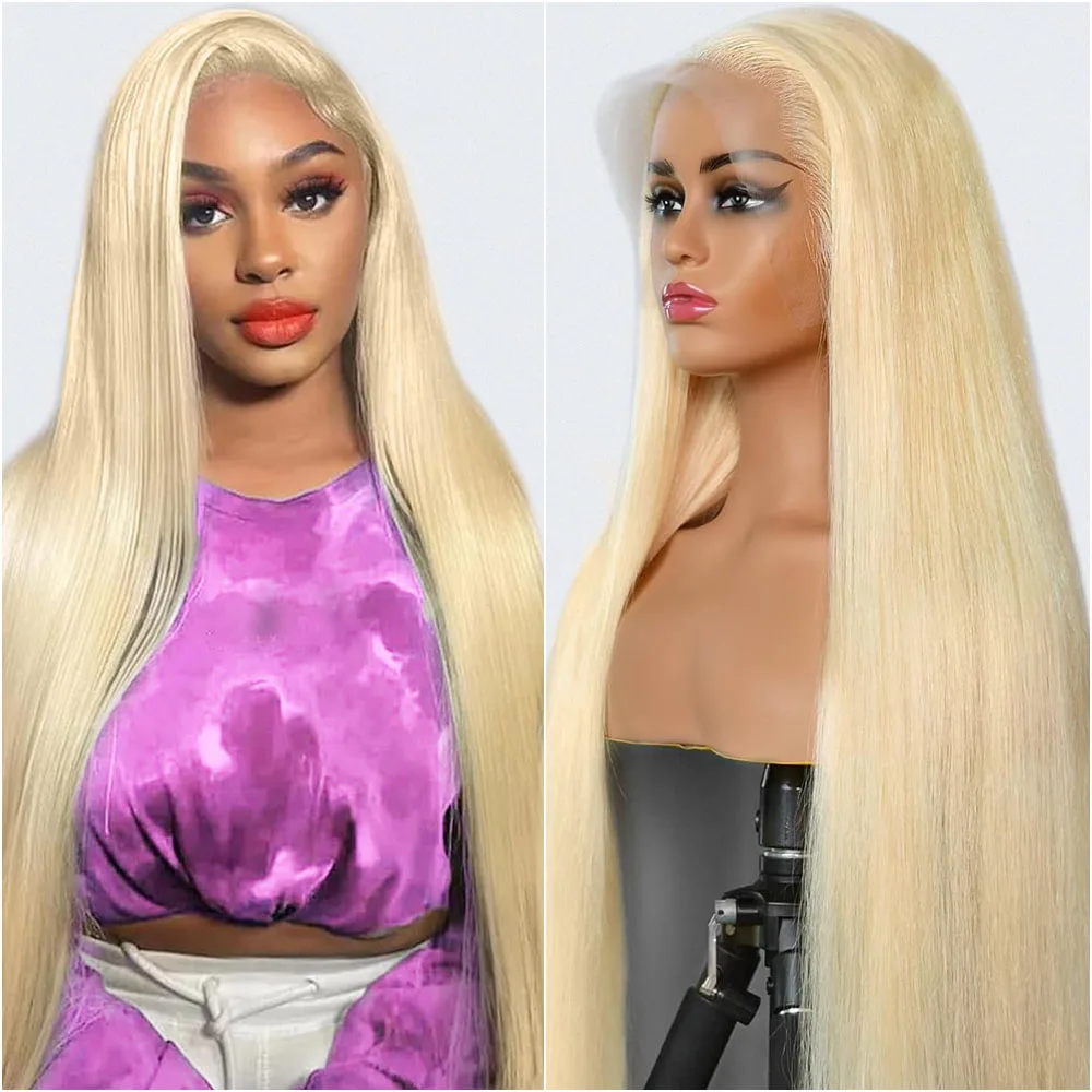 Transparent 613 Blonde Straight 13x4 Lace Front Human Hair Wigs 13x6 Lace Frontal Wig Brazilian PrePlucked For Women 200 Density
Transparent 613 Blonde Straight 13x4 Lace Front Human Hair Wigs 13x6 Lace Frontal Wig Brazilian PrePlucked For Women 200 Density