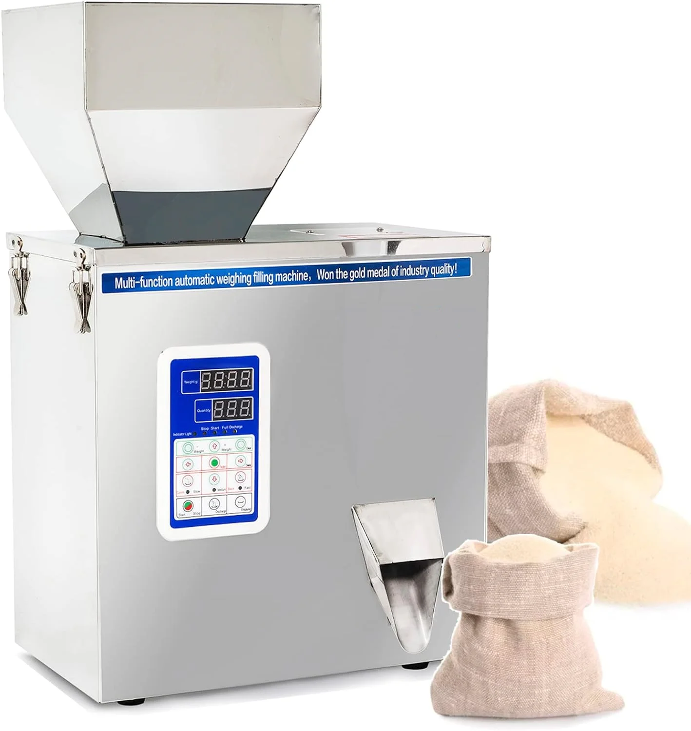 1-100G Semi Automatic Food Tea Bag Spice Herbs Candy Nuts Snack Granule Powder Filling Machine
1-100G Semi Automatic Food Tea Bag Spice Herbs Candy Nuts Snack Granule Powder Filling Machine