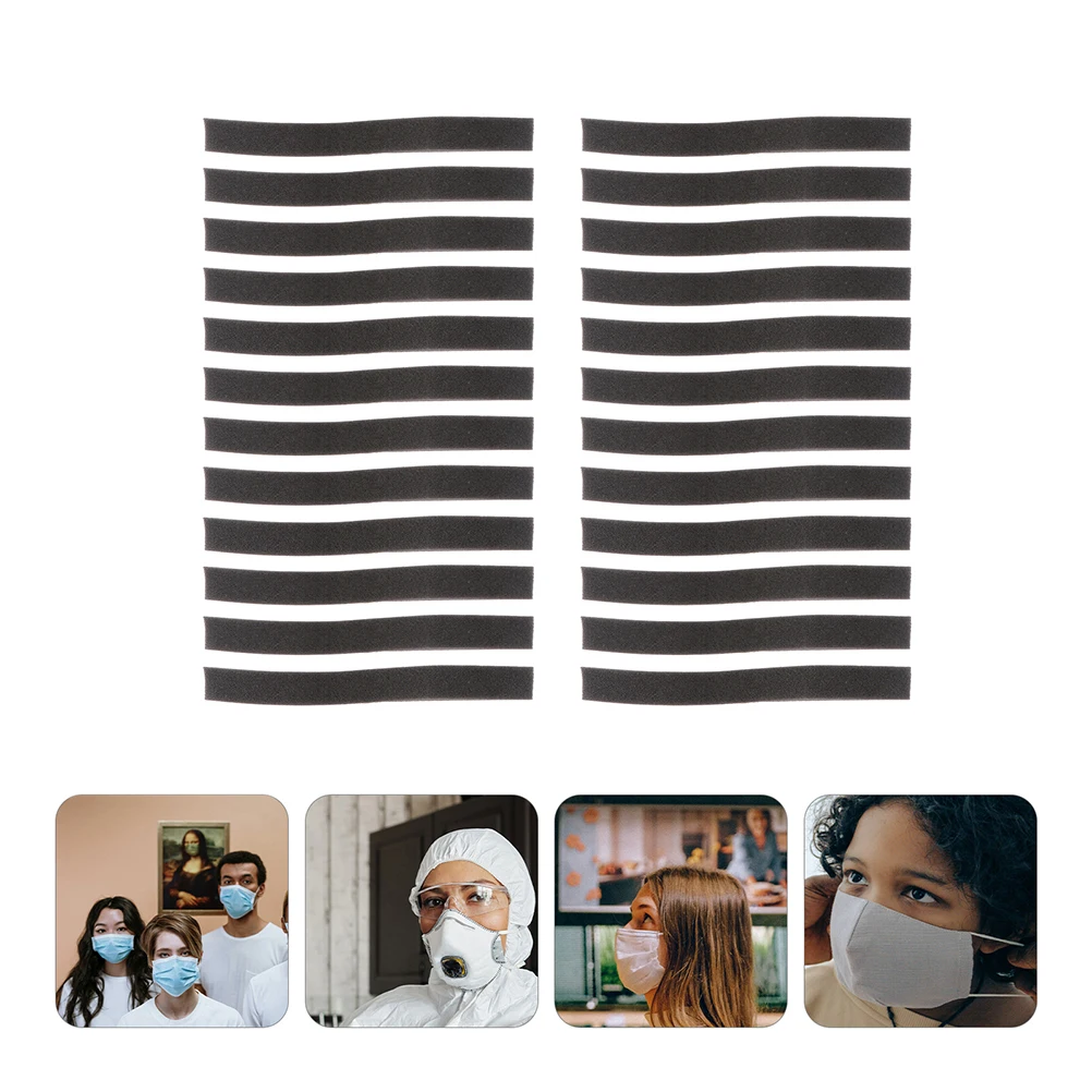 50pcs Anti Fog Strips Soft Adhesive Protective Sponge Nose Bridge Pads Glasses Seal Cushions for Daily Replacement Suitable
50pcs Anti Fog Strips Soft Adhesive Protective Sponge Nose Bridge Pads Glasses Seal Cushions for Daily Replacement Suitable