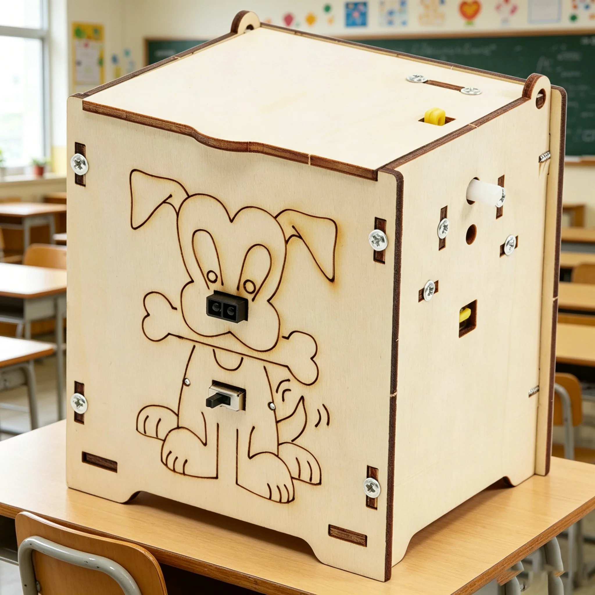 STEM Module Learning Smart Trash Can Tech DIY Kit, Infrared Induction Science Experiment Teaching Aid School Student
STEM Module Learning Smart Trash Can Tech DIY Kit, Infrared Induction Science Experiment Teaching Aid School Student
