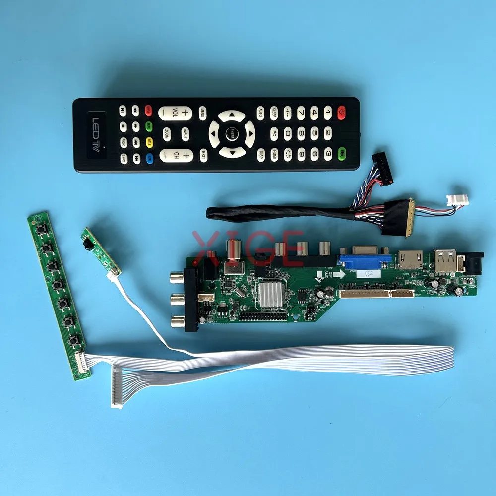 For N134B6-L02 N134B6-L04 Driver Controller Board AV/USB/DHMI/VGA Laptop Matrix 1366x768 40-Pin LVDS 13.4" DVB-C/T Kit DIY
For N134B6-L02 N134B6-L04 Driver Controller Board AV/USB/DHMI/VGA Laptop Matrix 1366x768 40-Pin LVDS 13.4" DVB-C/T Kit DIY
