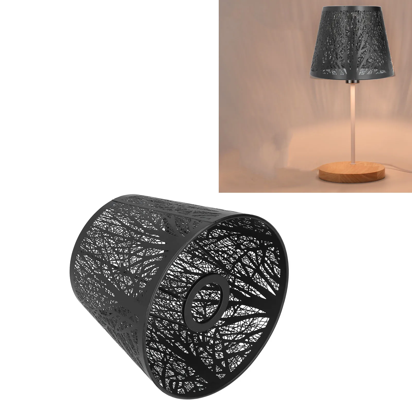 Wrought Iron Lampshade Carved Tree Shaped E27 Mini Lamp Shade for Table Lamp Bedroom Bedside Decor Wrought Iron Lampshade
Wrought Iron Lampshade Carved Tree Shaped E27 Mini Lamp Shade for Table Lamp Bedroom Bedside Decor Wrought Iron Lampshade