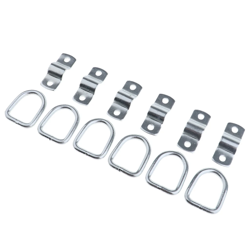 Комплект из 6 сверхпрочных 36x46 мм анкерных точек для поверхностного монтажа, зажимное D-образное кольцо
Комплект из 6 сверхпрочных 36x46 мм анкерных точек для поверхностного монтажа, зажимное D-образное кольцо