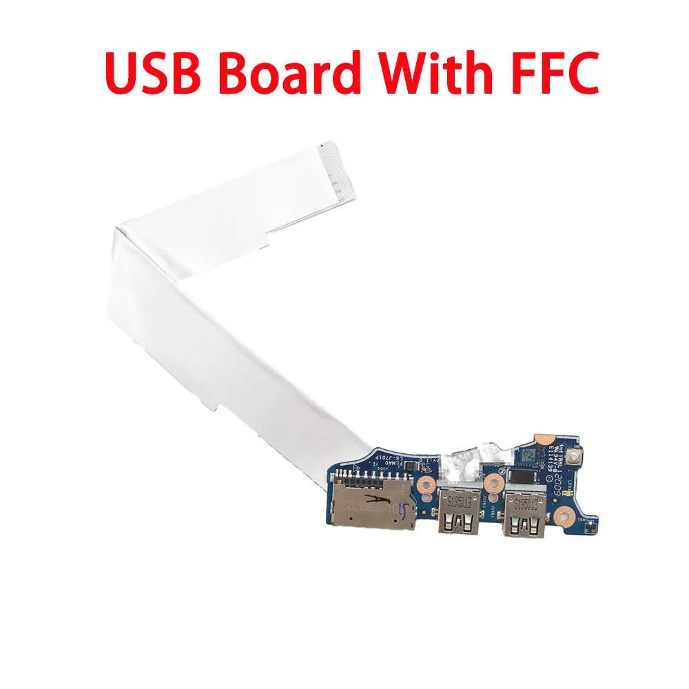 USB-плата для ноутбука Lenovo ideapad 81YM 5-14ARE05 5C50Z26866 LS-J701P с FFC, новая
USB-плата для ноутбука Lenovo ideapad 81YM 5-14ARE05 5C50Z26866 LS-J701P с FFC, новая