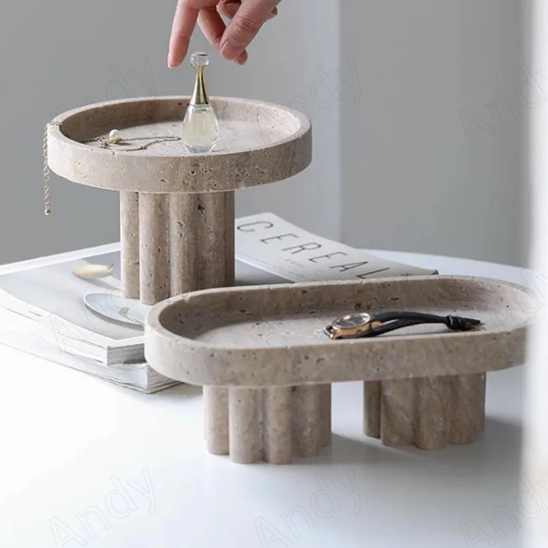 Natural Stone Storage Tray European Creative Bedroom Jewelry Organizer Modern Desktop Afternoon Tea Dessert Dish Home Decoration
Natural Stone Storage Tray European Creative Bedroom Jewelry Organizer Modern Desktop Afternoon Tea Dessert Dish Home Decoration