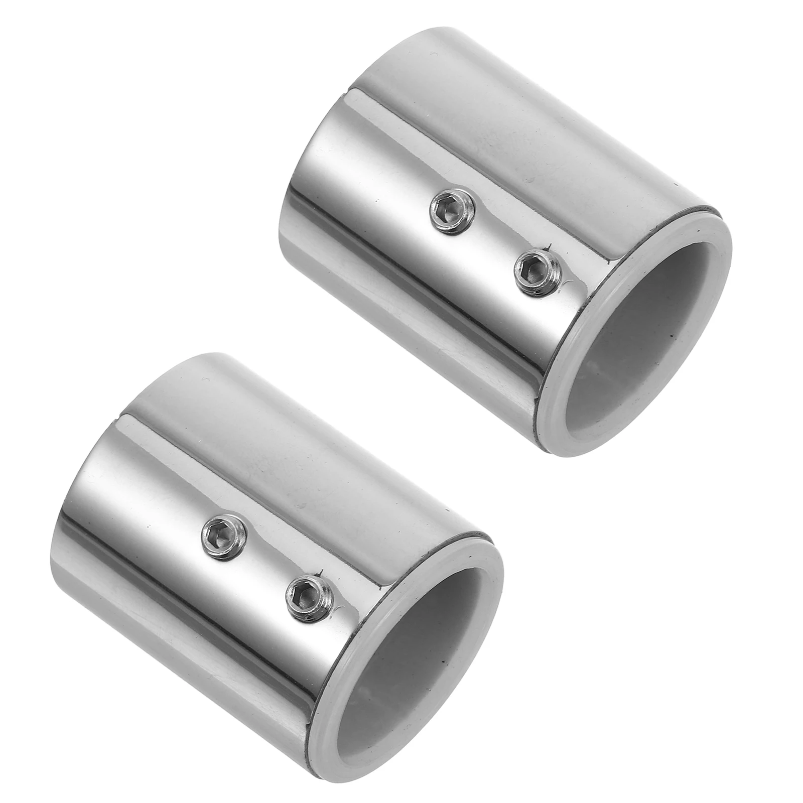 2pcs Stainless Steel Round Tube Connector 25mm Silver Fitting for Bathroom Glass Door Rod Corner Accessories Metal Pipe
2pcs Stainless Steel Round Tube Connector 25mm Silver Fitting for Bathroom Glass Door Rod Corner Accessories Metal Pipe