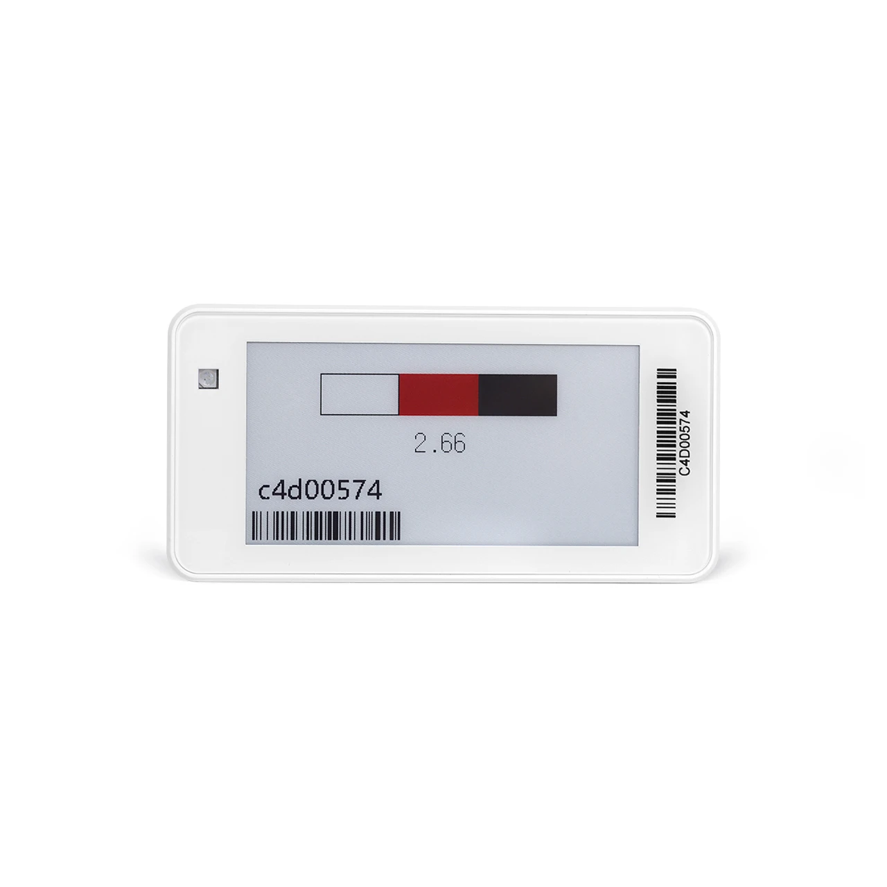 2.66 Inch ESL Label Eink Display Wireless Electronic Price Tag Digital Price Label for Retail Stores
2.66 Inch ESL Label Eink Display Wireless Electronic Price Tag Digital Price Label for Retail Stores