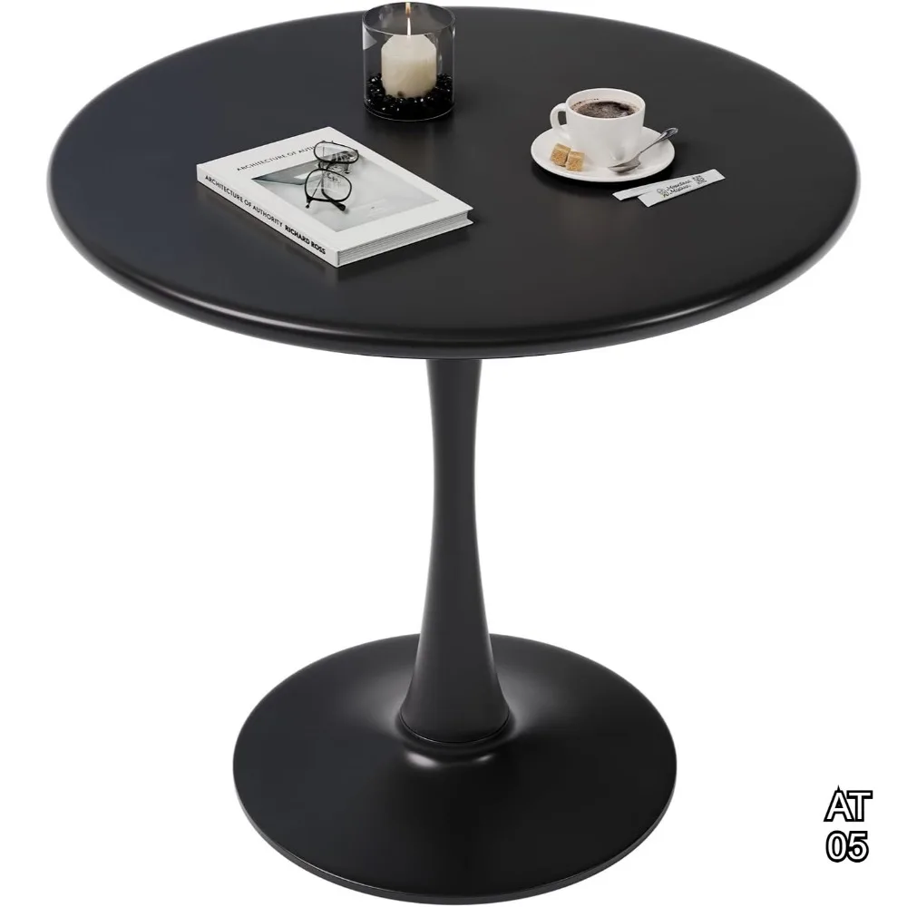 24-дюймовый круглый обеденный стол Tulip на двоих, на пьедестальном основании, современный кухонный бистро-стол для небольших помещений
24-дюймовый круглый обеденный стол Tulip на двоих, на пьедестальном основании, современный кухонный бистро-стол для небольших помещений