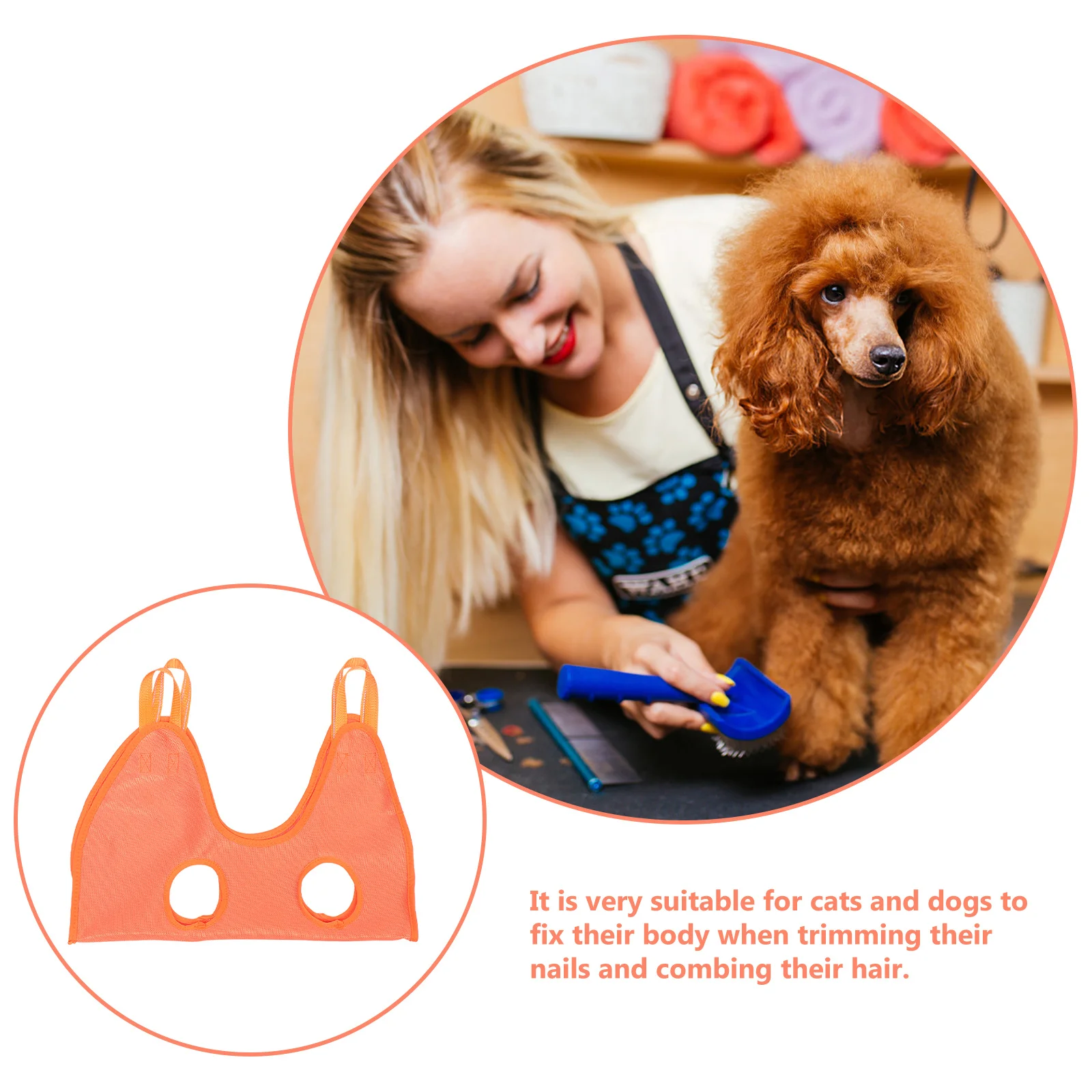 1 set Pet Grooming Hammock Durable Breathable Safe Easy Install For Dogs Cats Nail Trimming Haircut Styling Tool Household Pet
1 set Pet Grooming Hammock Durable Breathable Safe Easy Install For Dogs Cats Nail Trimming Haircut Styling Tool Household Pet