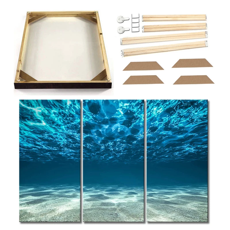 3pcs Blue Ocean Sea Luxury Poster with Frame Modern Abstract Wall Art Painting on Canvas Print Landscape Picture Home Decor
3pcs Blue Ocean Sea Luxury Poster with Frame Modern Abstract Wall Art Painting on Canvas Print Landscape Picture Home Decor