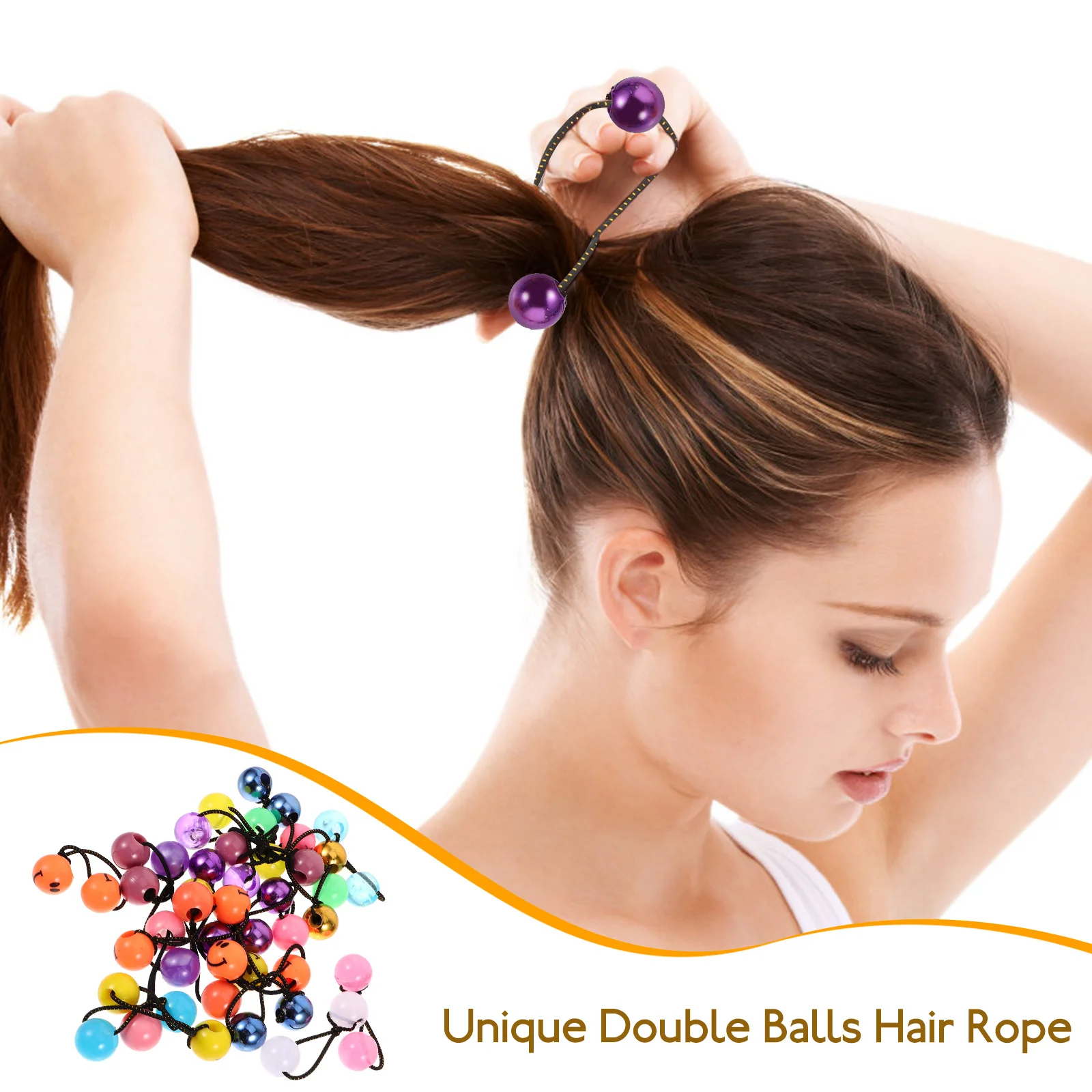 24 pcs Kids Hair Accessories Elastic Ponytail Holders Double Balls Rope Scrunchies Girls Hair Ties Children Decorations Gifts
24 pcs Kids Hair Accessories Elastic Ponytail Holders Double Balls Rope Scrunchies Girls Hair Ties Children Decorations Gifts