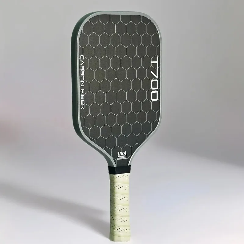 Carbon Fiber T700 Pickleball Paddle Polymer Honeycomb Core Carbon Friction Surface Enhanced Power, Rotation and Control 16mm
Carbon Fiber T700 Pickleball Paddle Polymer Honeycomb Core Carbon Friction Surface Enhanced Power, Rotation and Control 16mm