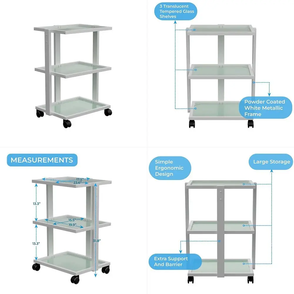 Ultrasound Cart with 3 Drawer, Medical Trolley Cart for Ultrasound Imaging Scanner Vehicle Rolling Utility Cart 110LBS Load Bea
Ultrasound Cart with 3 Drawer, Medical Trolley Cart for Ultrasound Imaging Scanner Vehicle Rolling Utility Cart 110LBS Load Bea