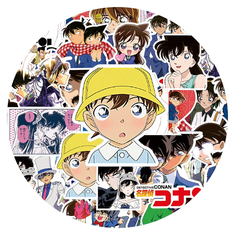 10/30/80pcs Detective Conan Anime Stickers Cartoon Decals Waterproof Graffiti Skateboard Laptop Guitar Cool Sticker for Kid Toys
10/30/80pcs Detective Conan Anime Stickers Cartoon Decals Waterproof Graffiti Skateboard Laptop Guitar Cool Sticker for Kid Toys