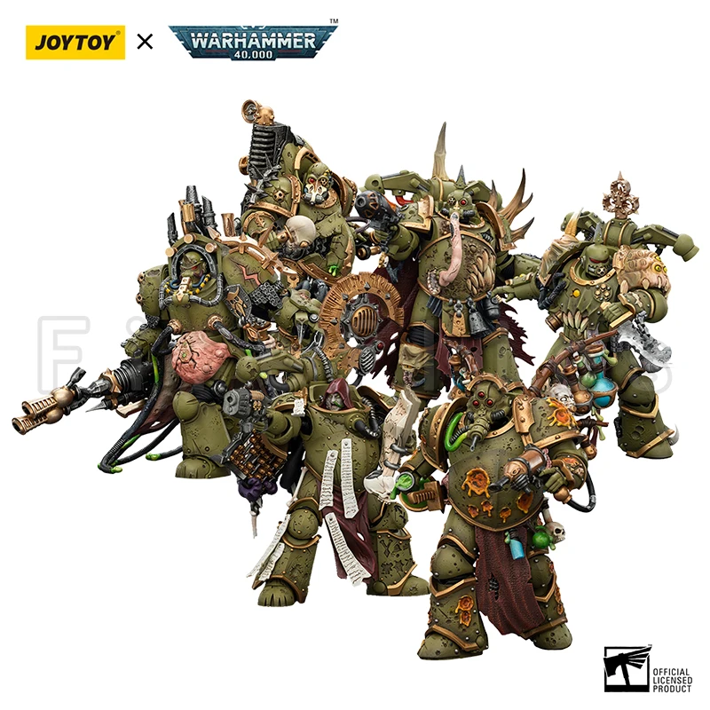 Фигурка JOYTOY 1/18: 40K Death Guard Foul Blightspawn Lord Virulence Terminator Champion, модель аниме-персонажа
Фигурка JOYTOY 1/18: 40K Death Guard Foul Blightspawn Lord Virulence Terminator Champion, модель аниме-персонажа