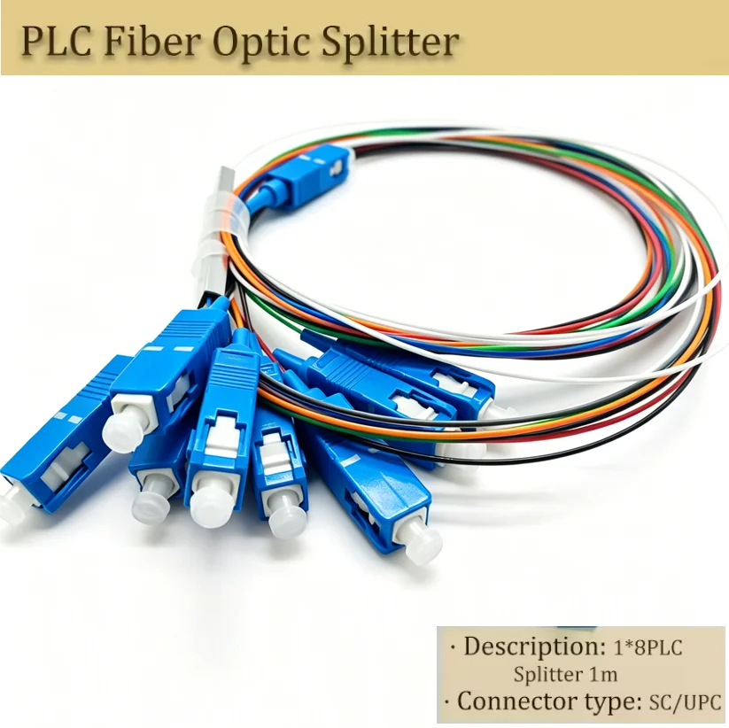 Fiber Optic Splitter PLC Steel Pipe Color Fiber Spectrometer SC/UPC High Quality Fiber Optic Signal Transmission Spectromete
Fiber Optic Splitter PLC Steel Pipe Color Fiber Spectrometer SC/UPC High Quality Fiber Optic Signal Transmission Spectromete