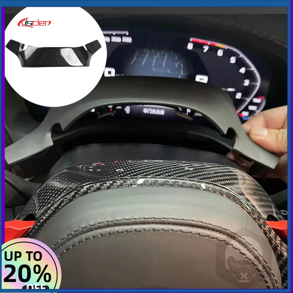 For BMW M3 G80 M4 G82 G83 Replacement Real Carbon Fiber Steering Wheel Panel M1 M2 Cover Car Interior Modification Accessories
For BMW M3 G80 M4 G82 G83 Replacement Real Carbon Fiber Steering Wheel Panel M1 M2 Cover Car Interior Modification Accessories