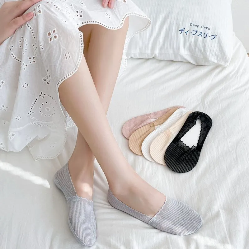 Women'S Socks Summer Thin Nylon Lace Invisible Ship'S Socks Gentle Female Shallow Mouth Solid Color Low Tube Stockings for Women
Women'S Socks Summer Thin Nylon Lace Invisible Ship'S Socks Gentle Female Shallow Mouth Solid Color Low Tube Stockings for Women