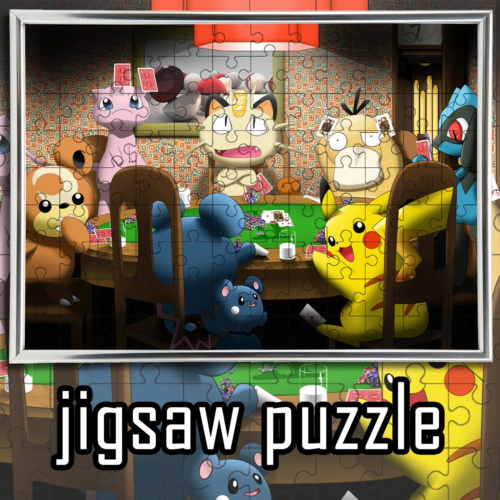 Pokemon Leisure Board Game Party Cute Cards Scene Wooden Jigsaw Puzzle 108/200/300/500/1000pcs Color Box
Pokemon Leisure Board Game Party Cute Cards Scene Wooden Jigsaw Puzzle 108/200/300/500/1000pcs Color Box