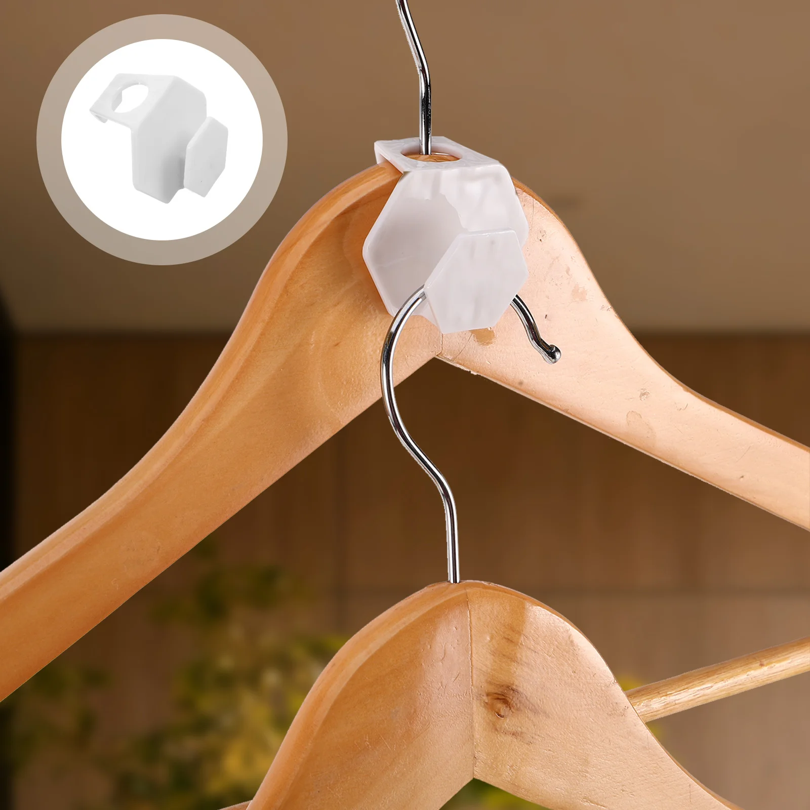 16Pcs Plastic Clothes Hanger Connector Hooks Heavy Duty Non-Slip Space Saving Hanger Hooks for Closet Organization
16Pcs Plastic Clothes Hanger Connector Hooks Heavy Duty Non-Slip Space Saving Hanger Hooks for Closet Organization