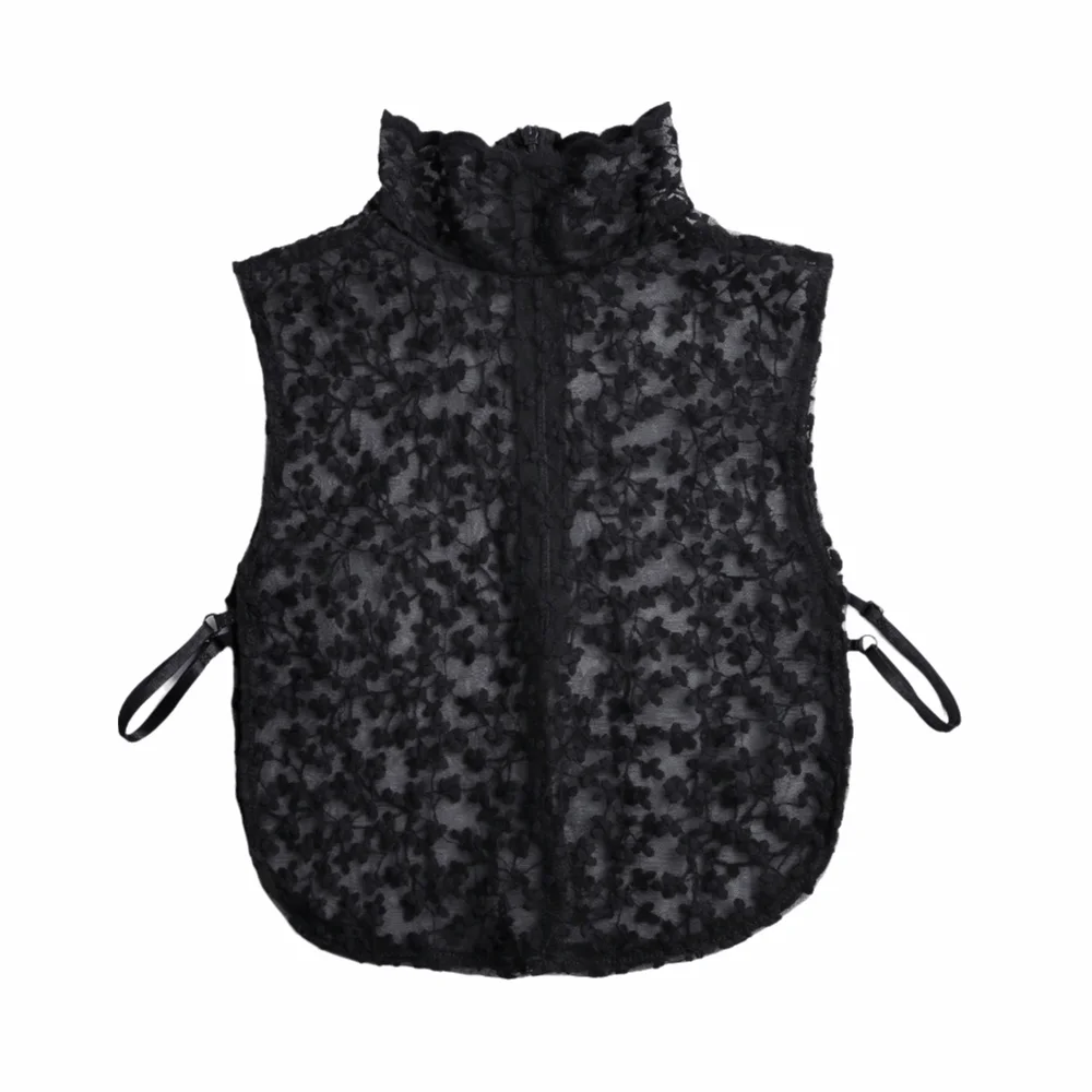 Прозрачный кружевной искусственный накладной воротник, полый элегантный массивный воротник с лепестками, черный и абрикосовый цветочный вышивка, накладная блузка для офиса
Прозрачный кружевной искусственный накладной воротник, полый элегантный массивный воротник с лепестками, черный и абрикосовый цветочный вышивка, накладная блузка для офиса