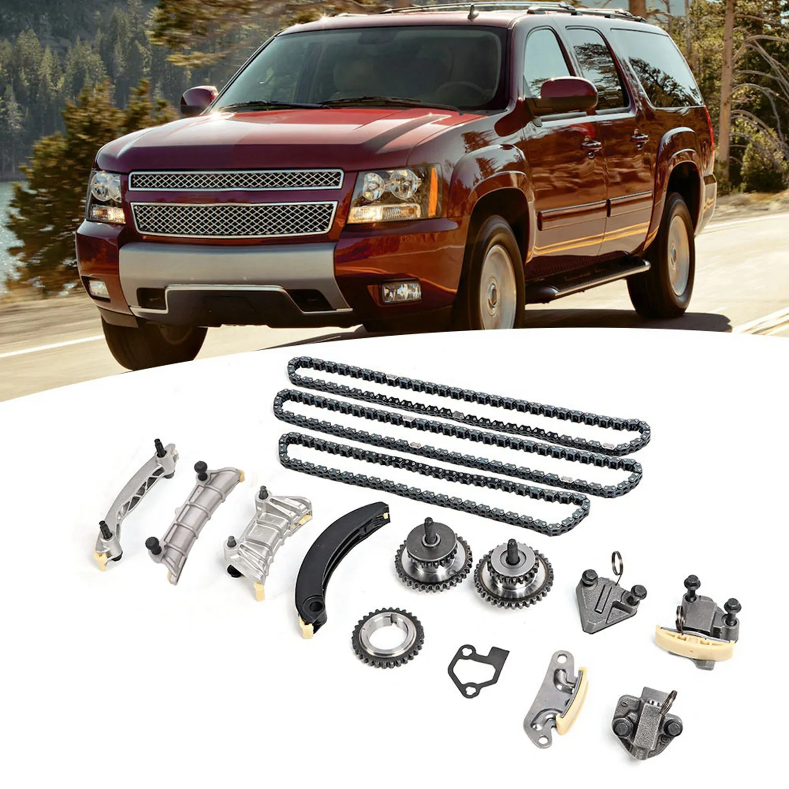 90398S TK428 Timing Chain Kit TK428 Fits for ATS 3.6L 217CID V6 Flex Dohc 13‑15 Timing Chain Kit for Timing Chain Kit
90398S TK428 Timing Chain Kit TK428 Fits for ATS 3.6L 217CID V6 Flex Dohc 13‑15 Timing Chain Kit for Timing Chain Kit