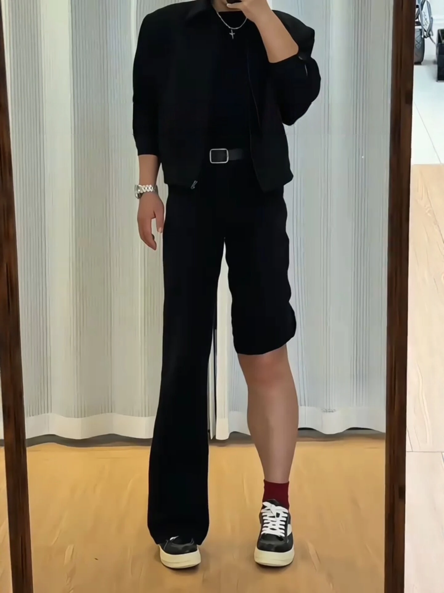 Black Leaf Blade Straight Leg Men's Jeans American High Street Style Slimming Leg Lengthening Casual Cotton Polyester Blend
Black Leaf Blade Straight Leg Men's Jeans American High Street Style Slimming Leg Lengthening Casual Cotton Polyester Blend