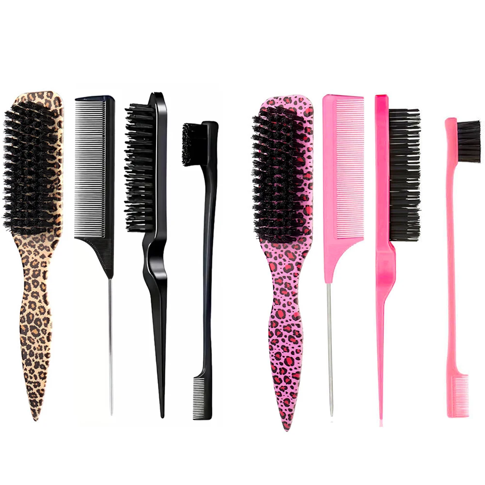 Набор расчесок с леопардовым принтом - для укладки хвоста, пучка, волос и бороды - антистатическая и термостойкая расческа для всех типов волос
Набор расчесок с леопардовым принтом - для укладки хвоста, пучка, волос и бороды - антистатическая и термостойкая расческа для всех типов волос
