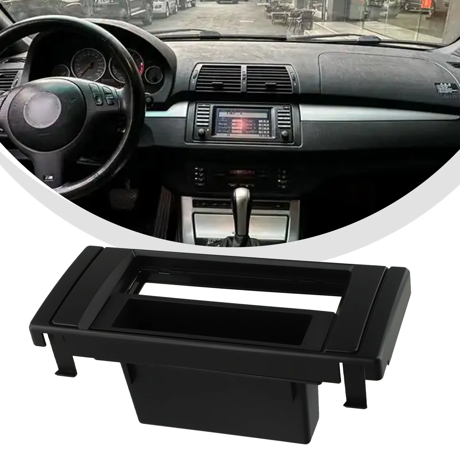 X5 E53 Panel Radio Fascia Panel Vehicle Interior Aesthetic Designed For 1 Din Systems Black For X5 E53 For BMW 5 Series
X5 E53 Panel Radio Fascia Panel Vehicle Interior Aesthetic Designed For 1 Din Systems Black For X5 E53 For BMW 5 Series
