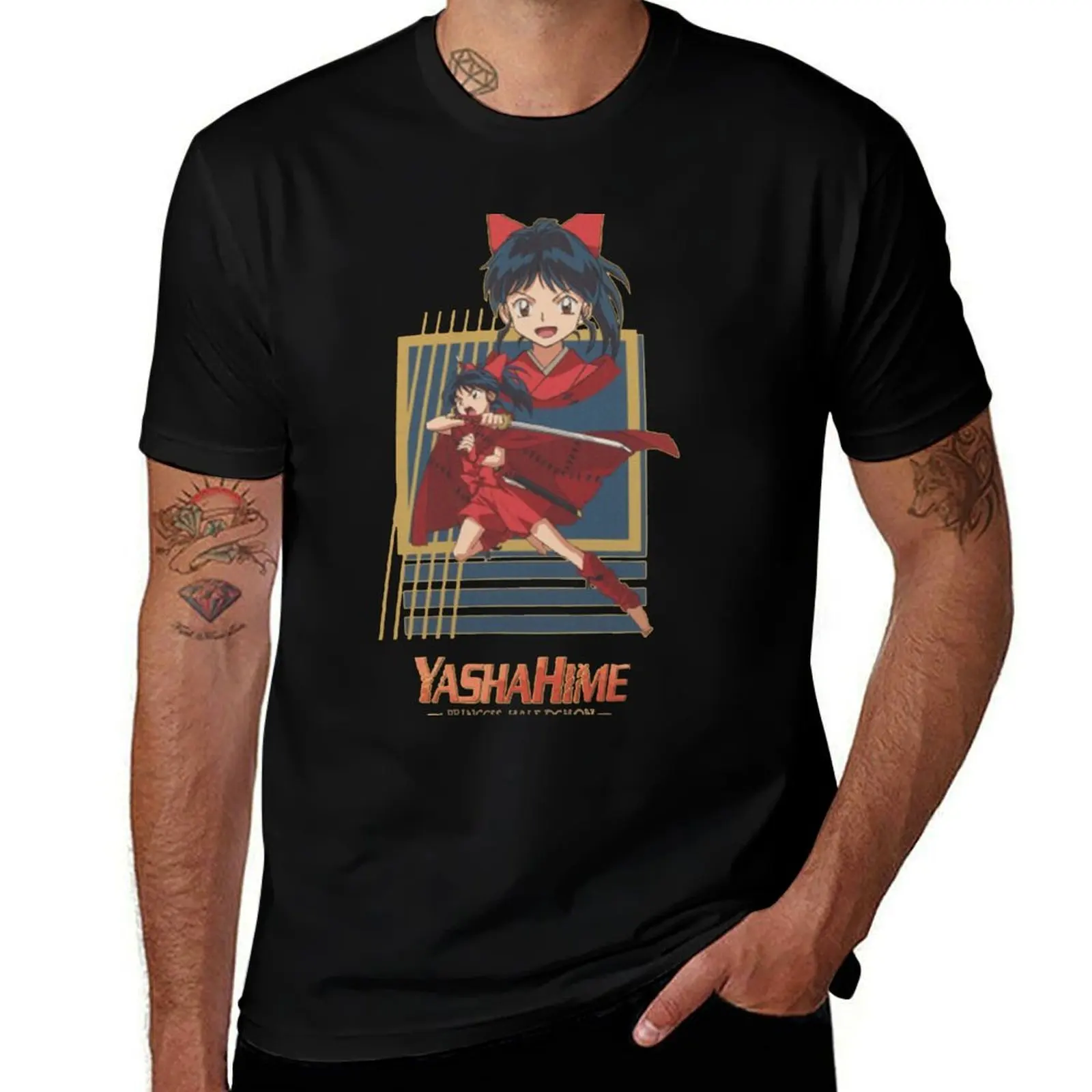 Yashahime Princess Half Demon T-Shirt Relaxed Fit Casual Short Sleeve Top
Yashahime Princess Half Demon T-Shirt Relaxed Fit Casual Short Sleeve Top