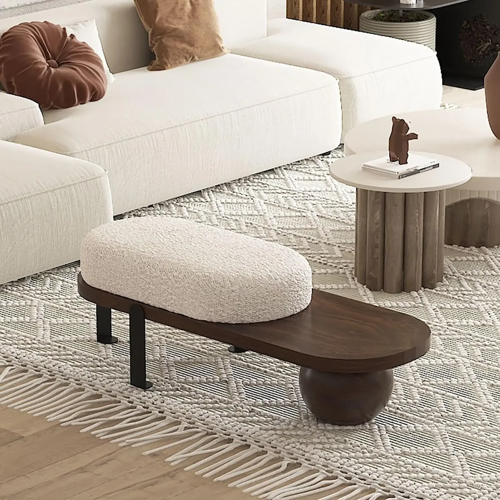 M Upholstered Entryway Storage Bench With Abstract Metal Legs Durable Wooden Frame Accent Seat For Living Room Bedroom Hallway M
M Upholstered Entryway Storage Bench With Abstract Metal Legs Durable Wooden Frame Accent Seat For Living Room Bedroom Hallway M