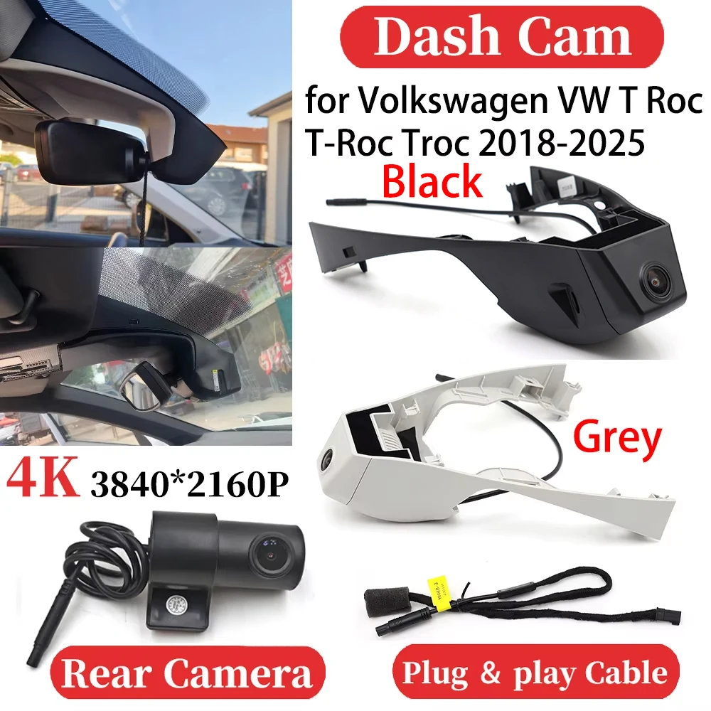ZJCGO for Volkswagen VW T Roc T-Roc Troc 2018-2025 UHD Car 4K Video Recorder DVR Dash Cam Dashboard Camera Night Vision
ZJCGO for Volkswagen VW T Roc T-Roc Troc 2018-2025 UHD Car 4K Video Recorder DVR Dash Cam Dashboard Camera Night Vision