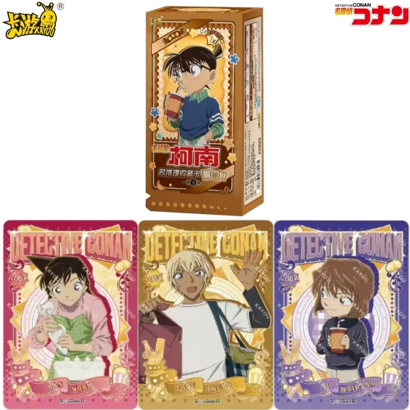 KAYOU Genuine Detective Conan Card Secret package 2ND Animation Cartoon Movie Periphery Collect Card Toy Children Holiday Gift
KAYOU Genuine Detective Conan Card Secret package 2ND Animation Cartoon Movie Periphery Collect Card Toy Children Holiday Gift