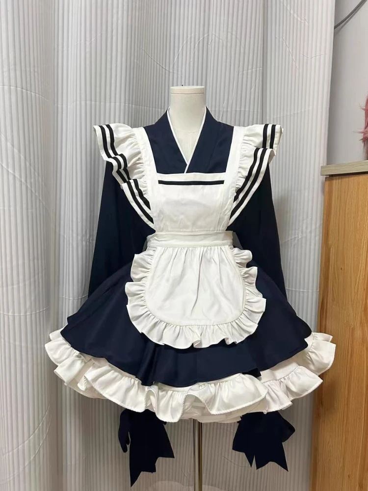 Lolita Japanese Style Kawaii Cute Dress Set Woman Harajuku Cosplay Y2k Mini Dress Sweet Fashion Maid Dress Costumes Girls
Lolita Japanese Style Kawaii Cute Dress Set Woman Harajuku Cosplay Y2k Mini Dress Sweet Fashion Maid Dress Costumes Girls