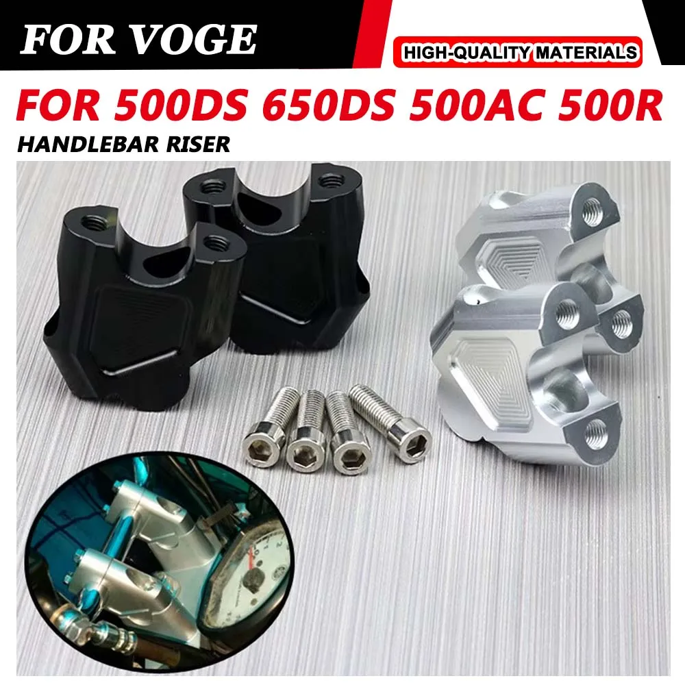 Motorcycle Handlebar Riser Bar Mount Handle Clamp Rise Block For Loncin VOGE 500DS 650DS 500R 650 DS 500 R AC 500AC Accessories
Motorcycle Handlebar Riser Bar Mount Handle Clamp Rise Block For Loncin VOGE 500DS 650DS 500R 650 DS 500 R AC 500AC Accessories
