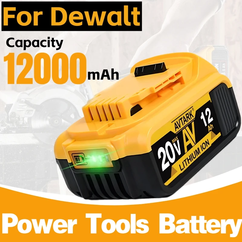 8000MAH For Dewalt DCB200 20V 6000MAH Battery Replacement power Tools DCB120 DCB181 DCB182 DCB200 DCB201DCB609 Lithium Battery 
8000MAH For Dewalt DCB200 20V 6000MAH Battery Replacement power Tools DCB120 DCB181 DCB182 DCB200 DCB201DCB609 Lithium Battery